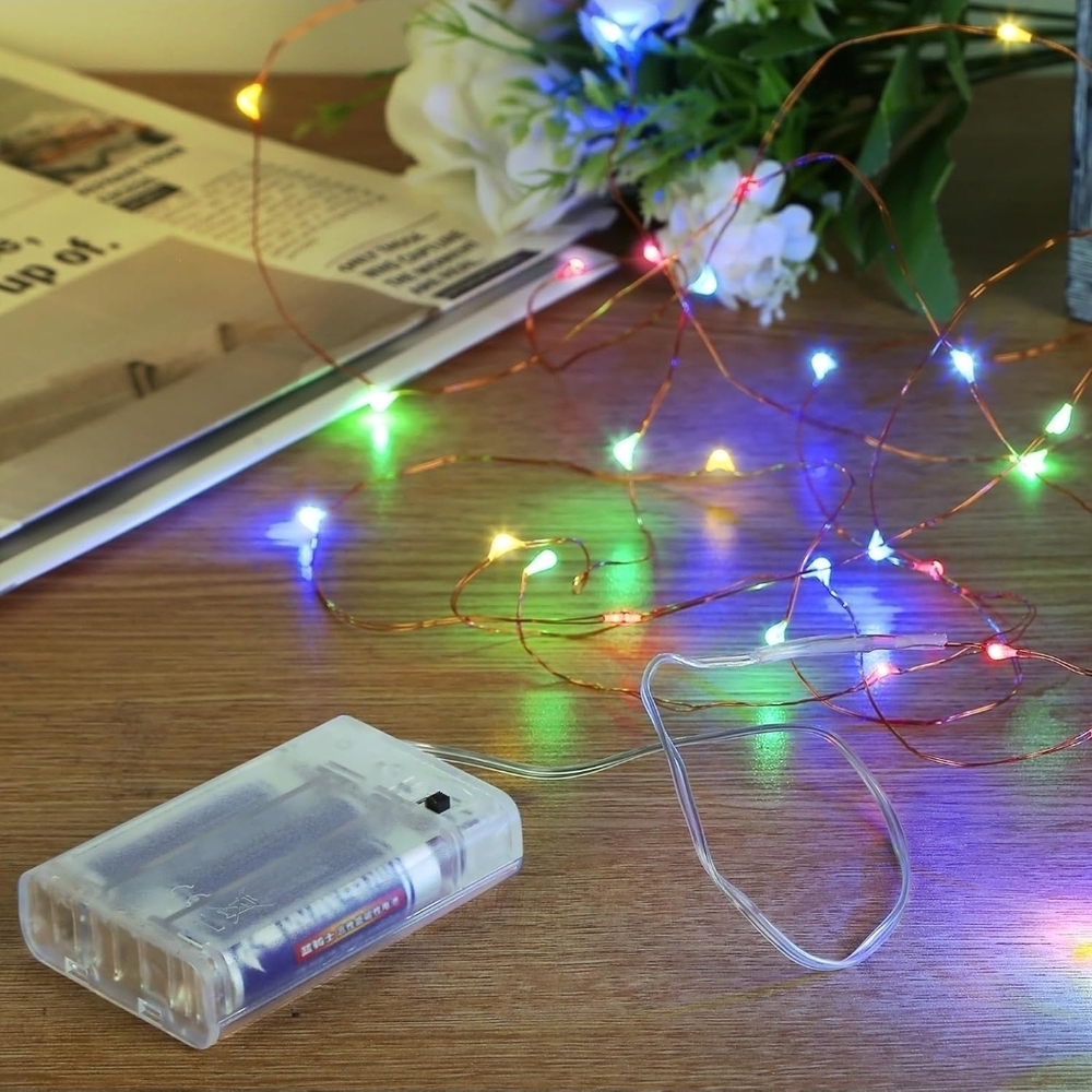 Sanniu LED Fairy Lights Battery Operated 16 ft